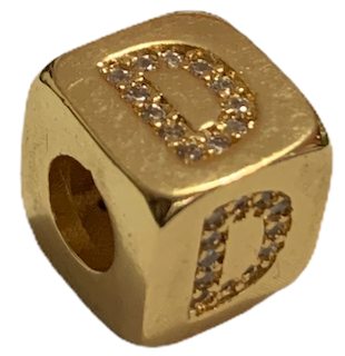 SEPARADOR LETRA D CUBICA 14X14MM