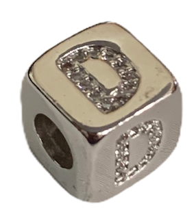 SEPARADOR LETRA D CUBICA  14X14MM
