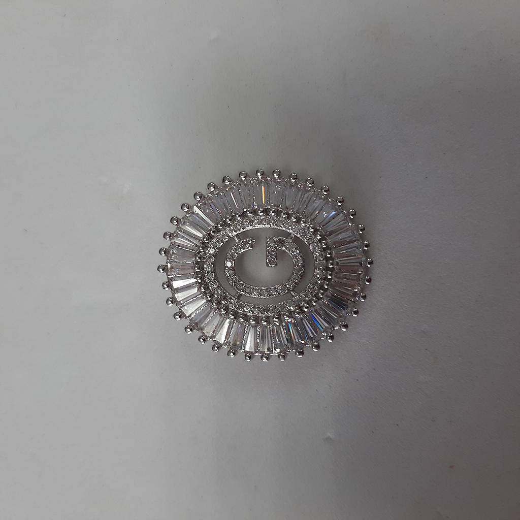 DIJE  MICROCIRCON LETRA G