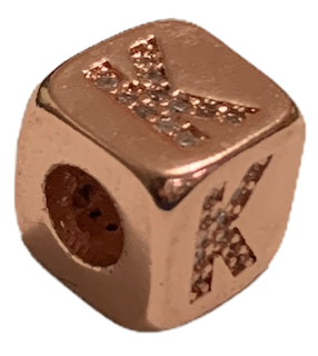 SEPARADOR LETRA  K CUBICA  14X14MM