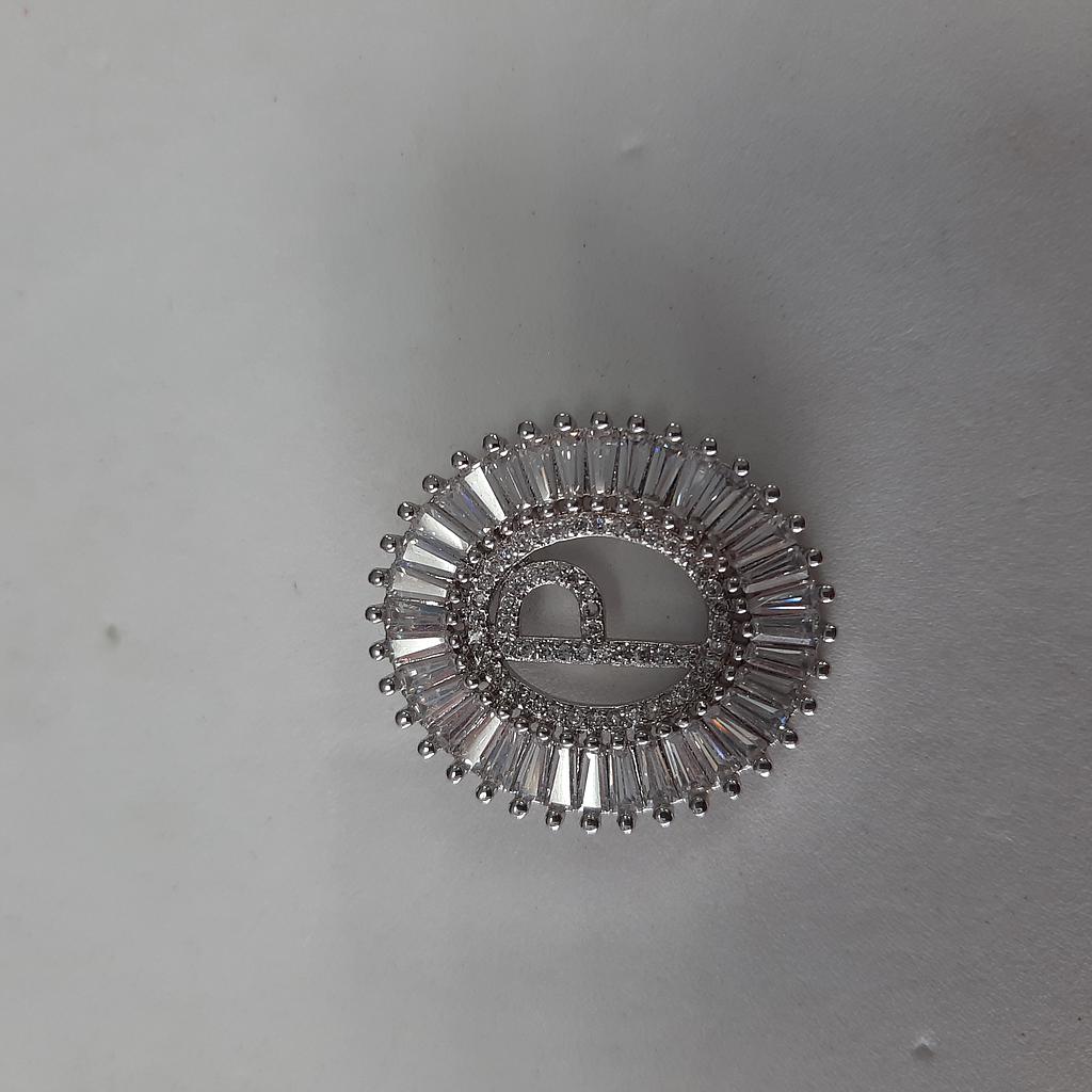 DIJE  MICROCIRCON LETRA P