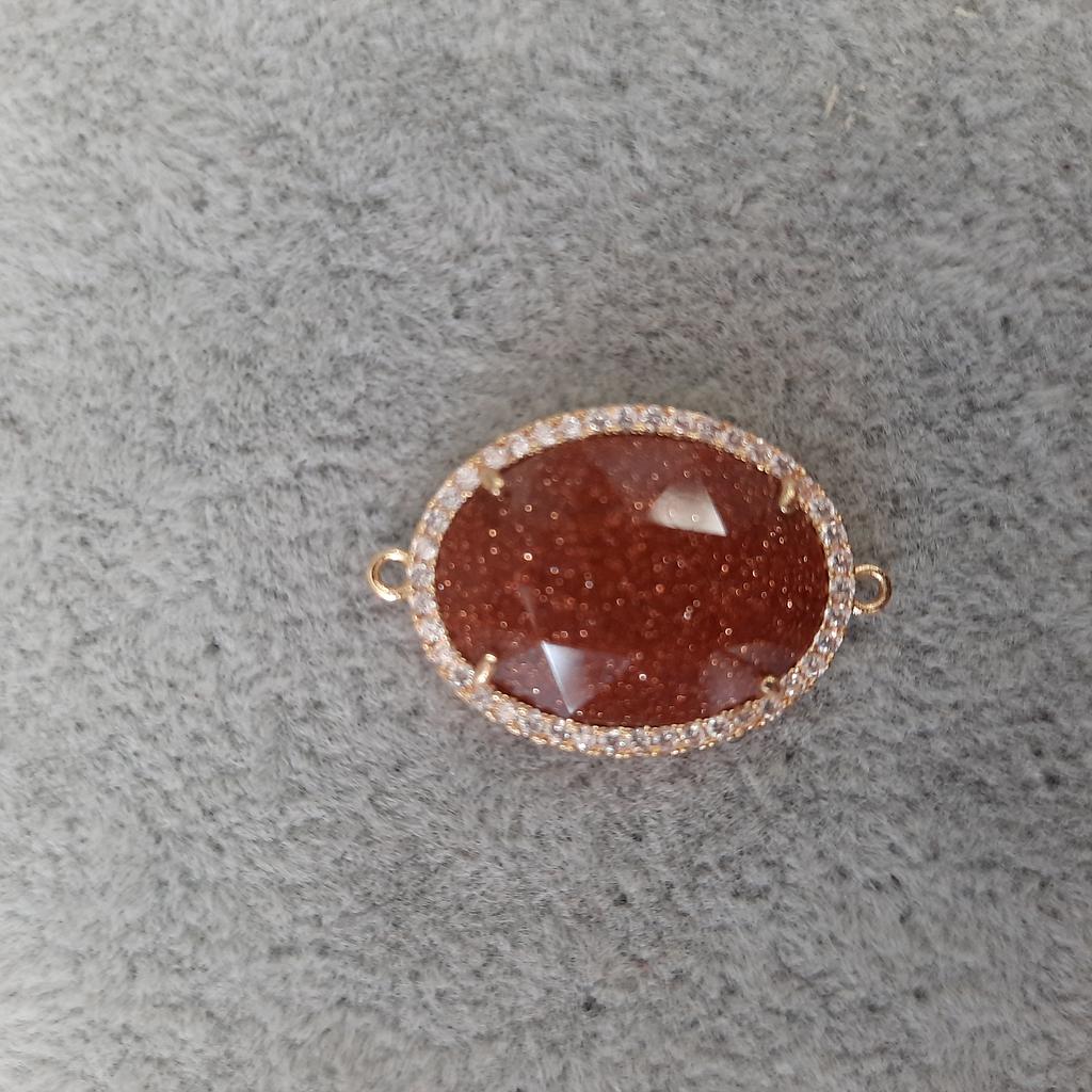 DIJE MICROCIRCON OVALADO