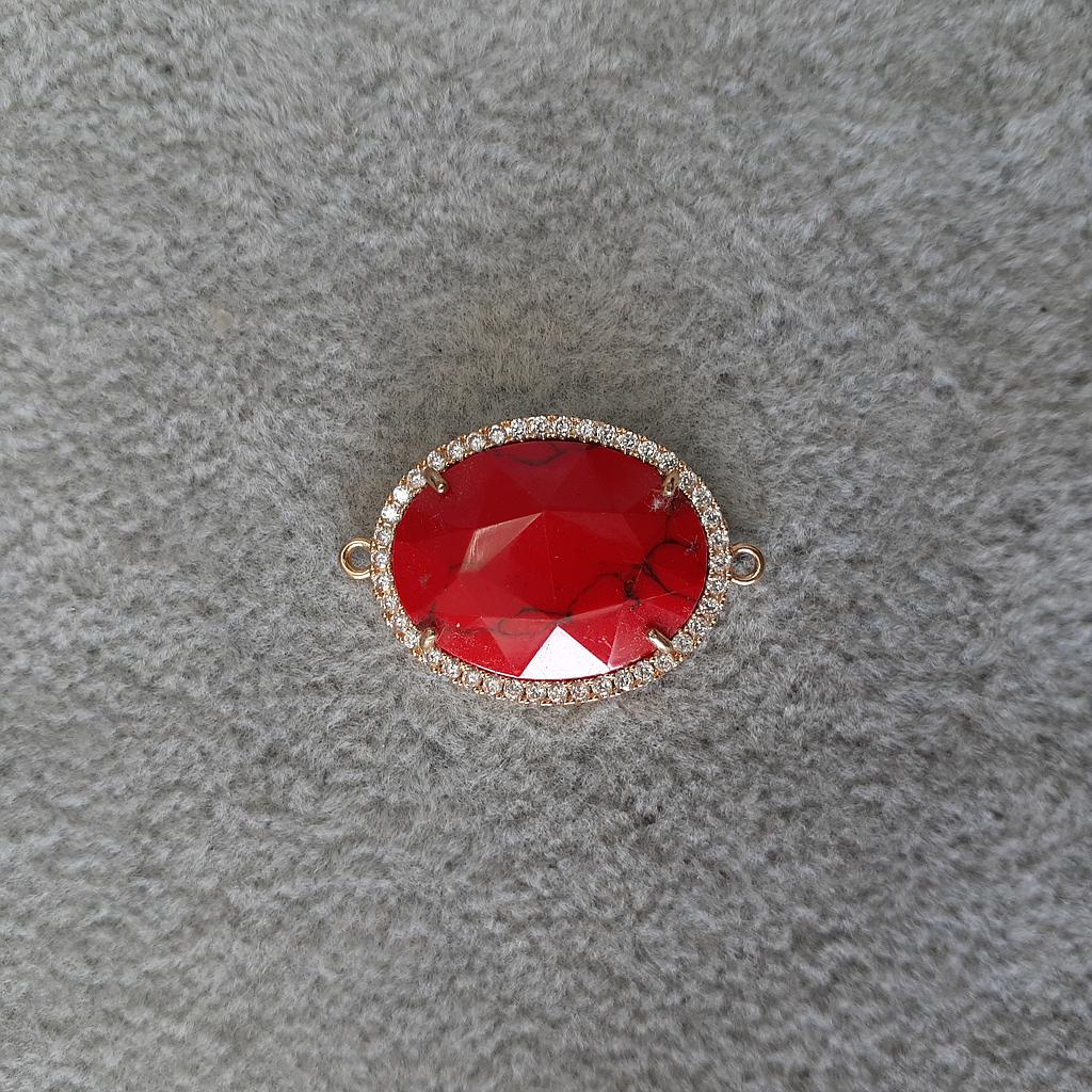 DIJE MICROCIRCON OVALADO