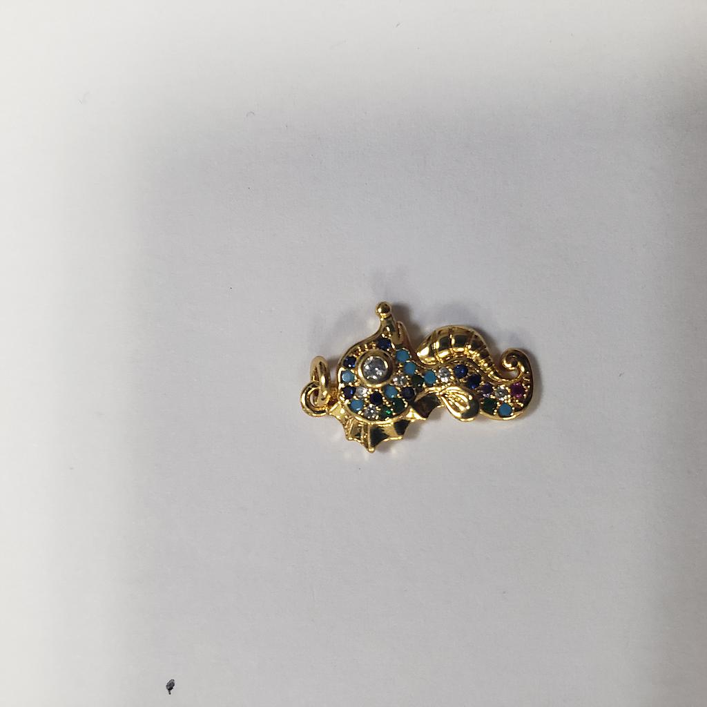 DIJE MICROCIRCON CABALLITO DE MAR