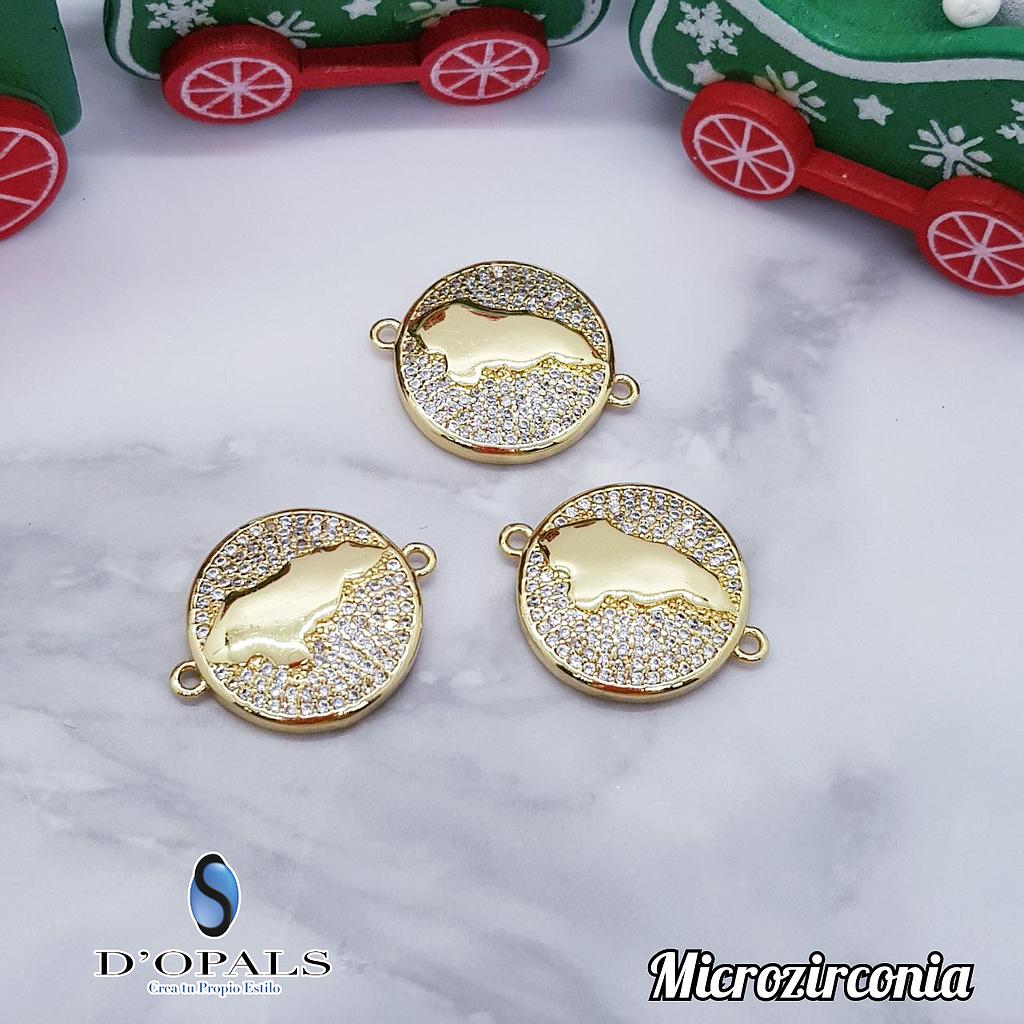 DIJE MAPA HONDURAS MICROCIRCONIA