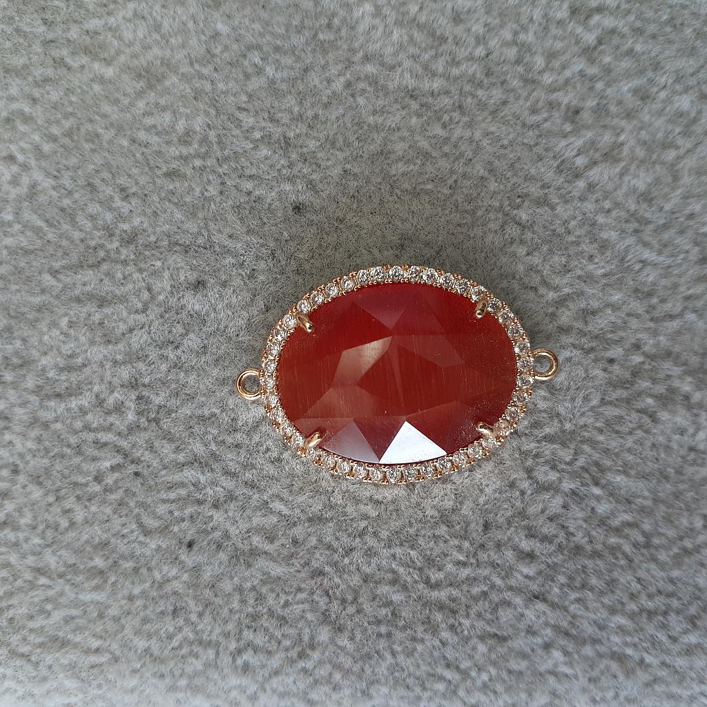 DIJE MICROCIRCON OVALADO