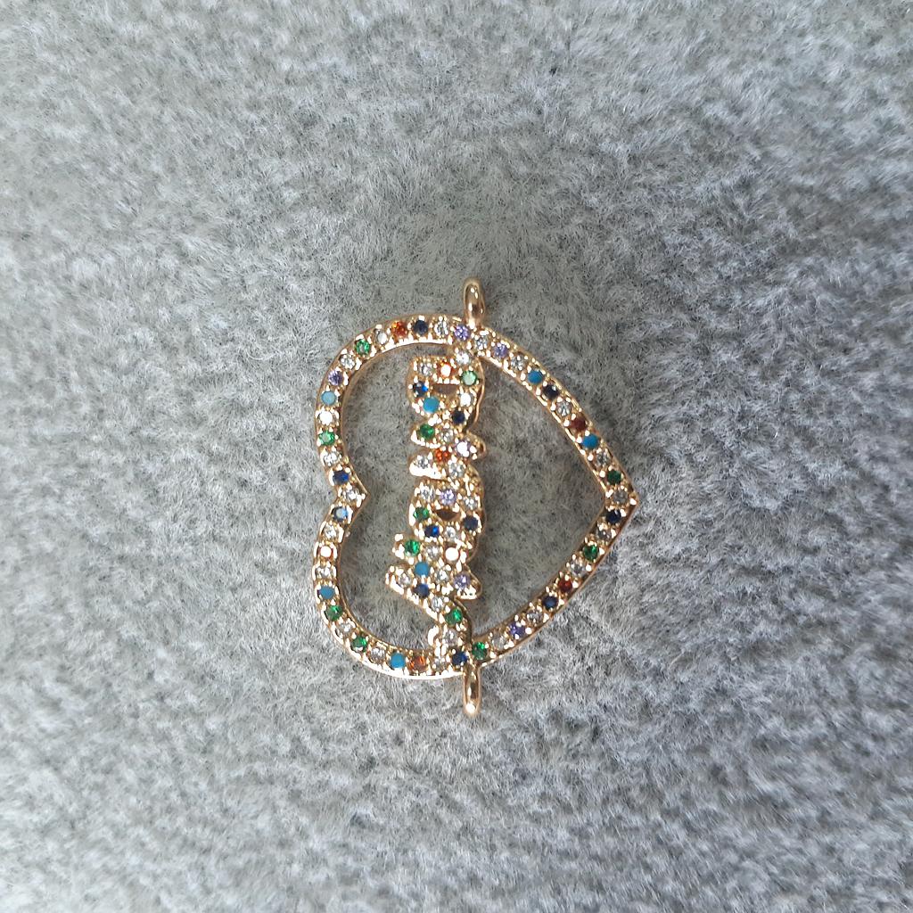 DIJE MICROCIRCON CORAZON