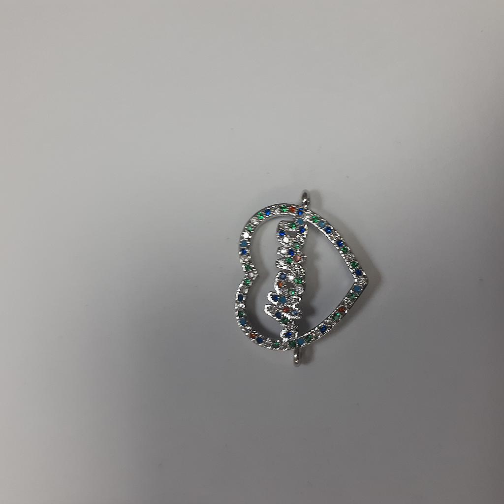 DIJE MICROCIRCON CORAZON