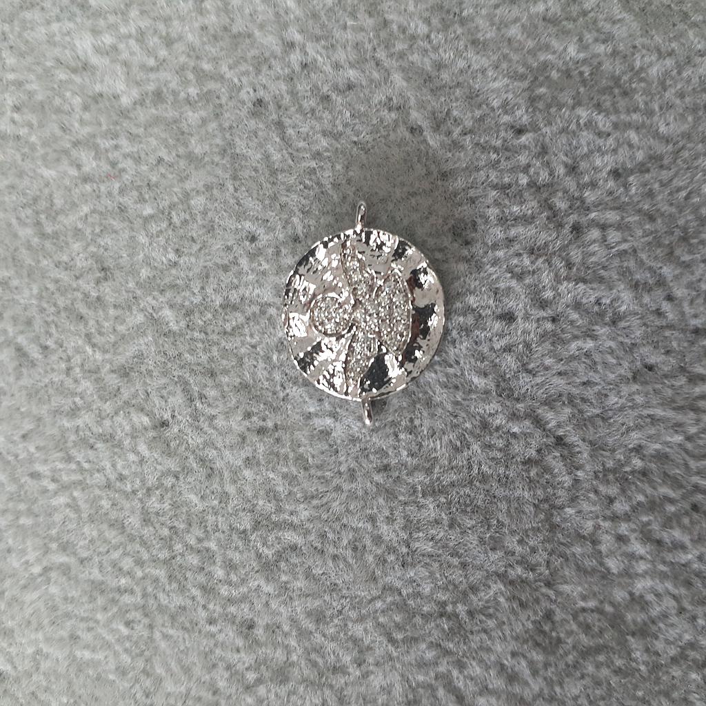 DIJE MICROCIRCON PLATEADO 