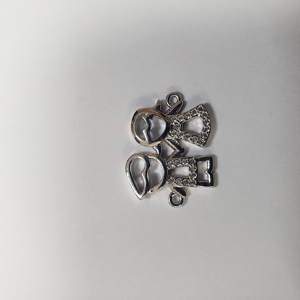 DIJE MICROCIRCON PAREJA