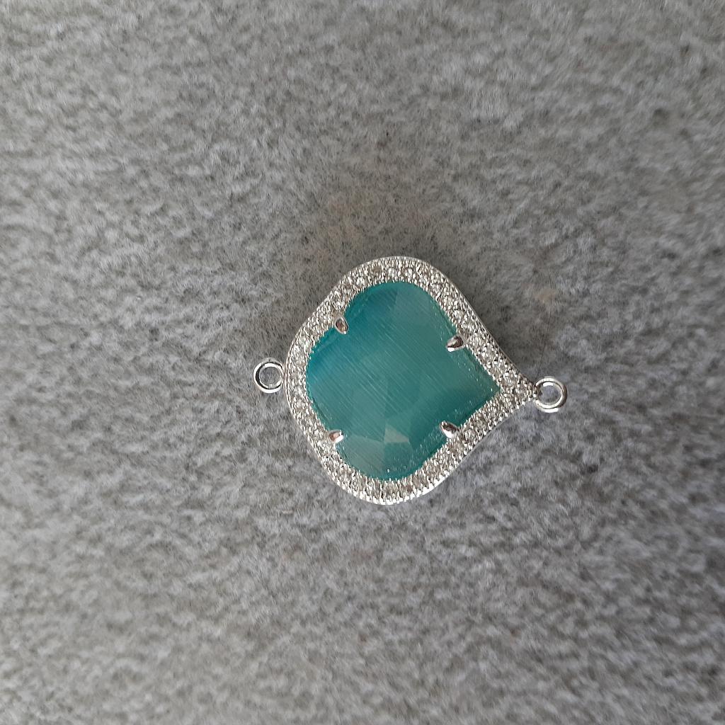 DIJE MICROCIRCON PLATEADO 