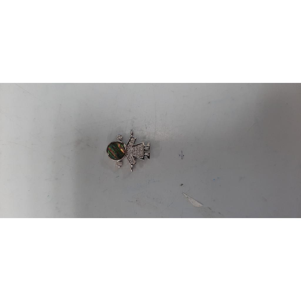 DIJE NIÑA MICROCIRCON   