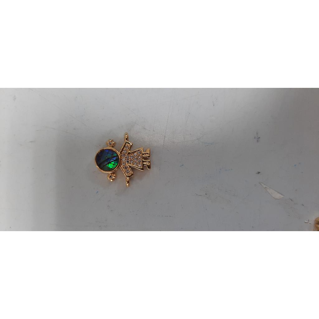 DIJE NIÑA MICROCIRCON   