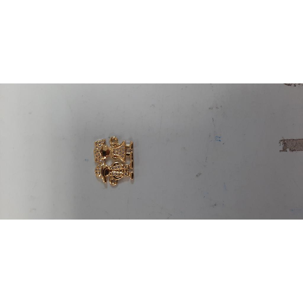 DIJE PAREJA MICROCIRCON    