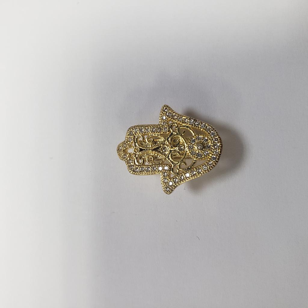 DIJE MANO MICROCIRCON