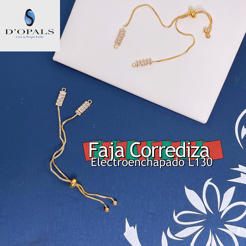 FAJA CORREDIZA ELECTROENCHAPADO