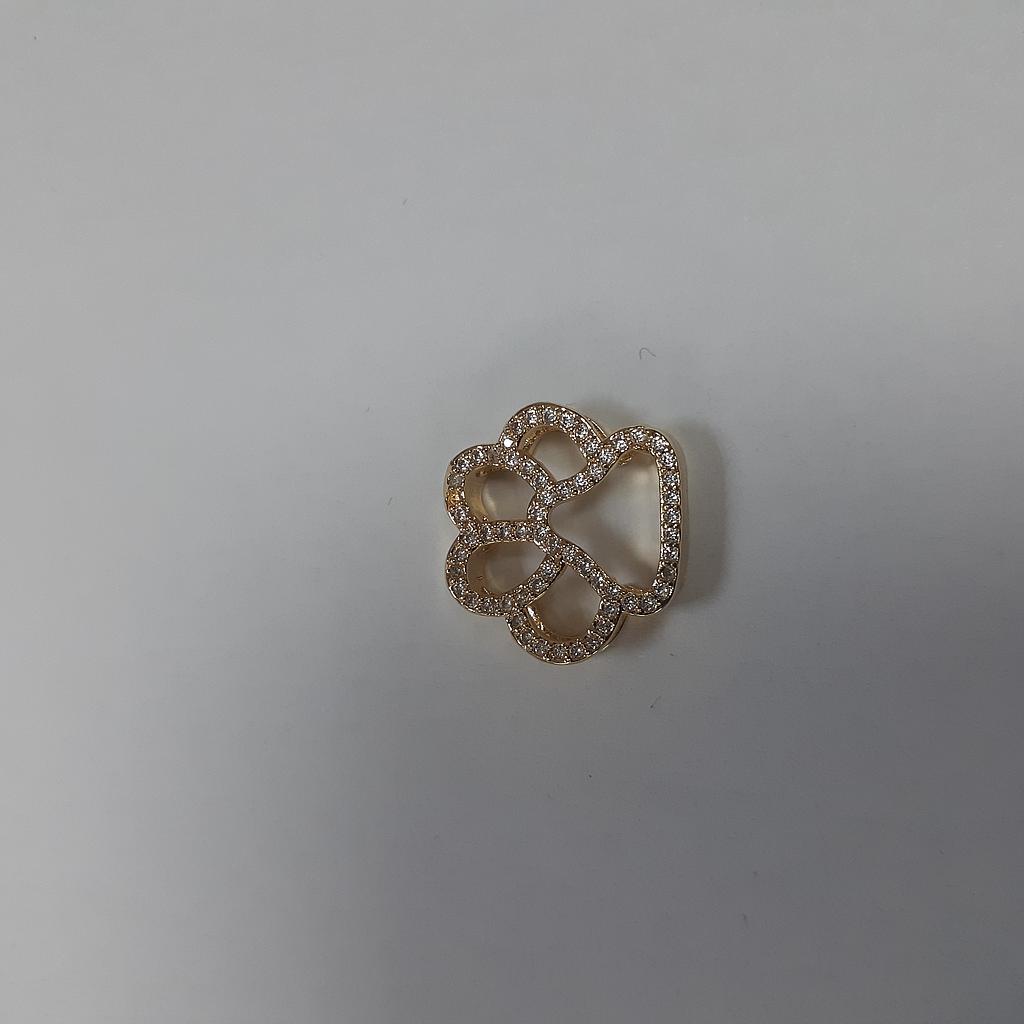 DIJE HUELLITA MICROCIRCON