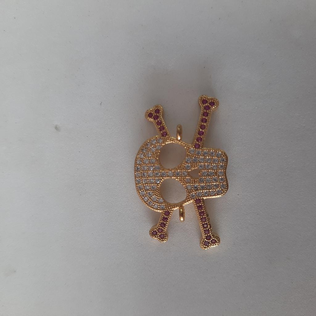 DIJE MICROCIRCON CALAVERA