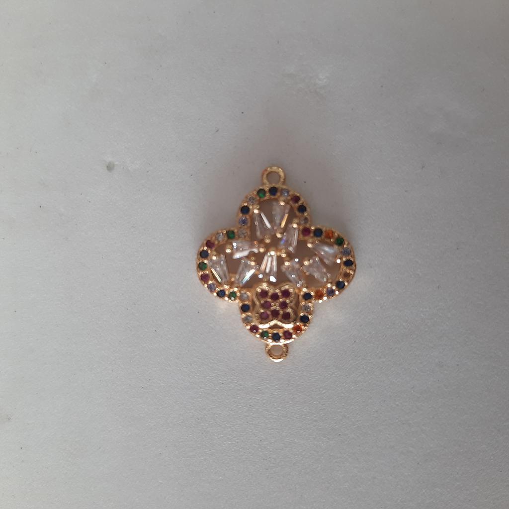 DIJE  MICROCIRCON FLOR