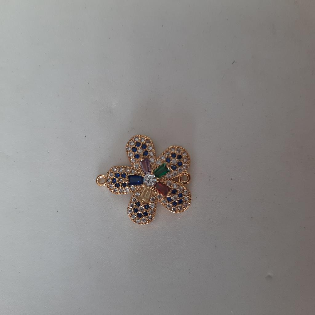 DIJE  MICROCIRCON FLOR