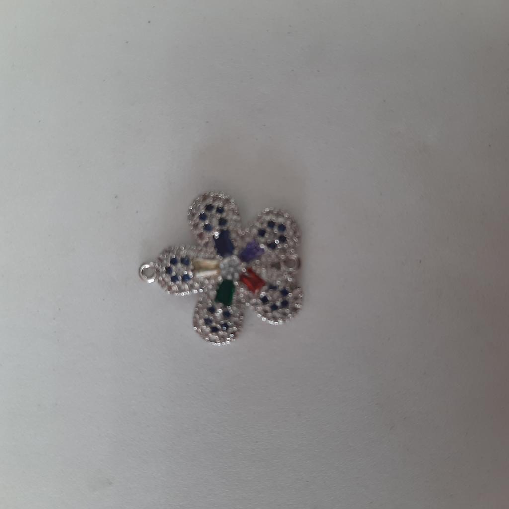 DIJE  MICROCIRCON FLOR