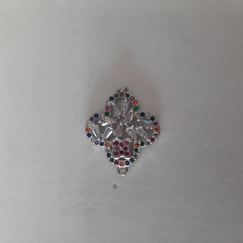 DIJE  MICROCIRCON FLOR