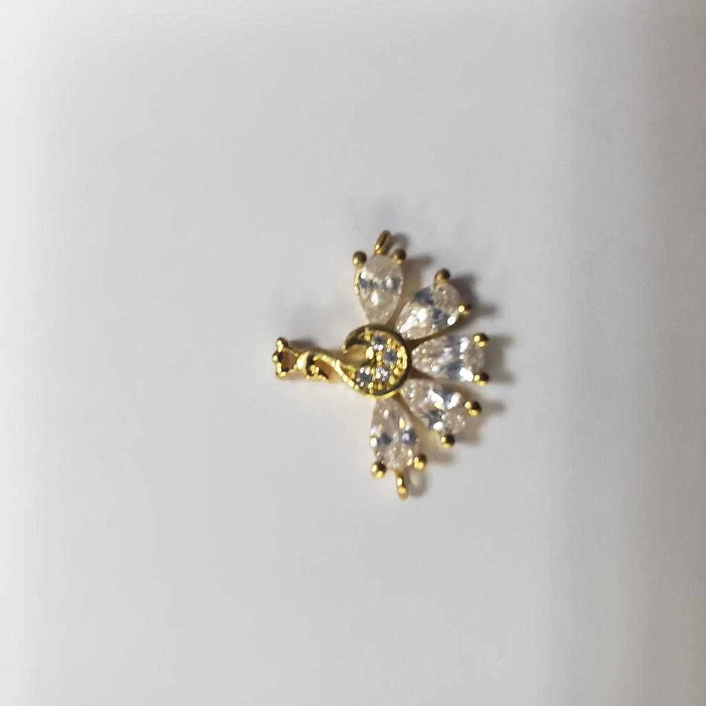 DIJE MICROCIRCON PAVO REAL