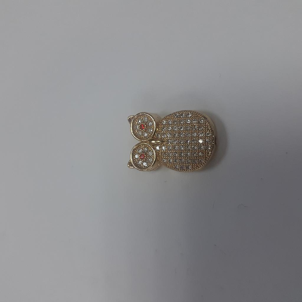 DIJE MICROCIRCON BUHO