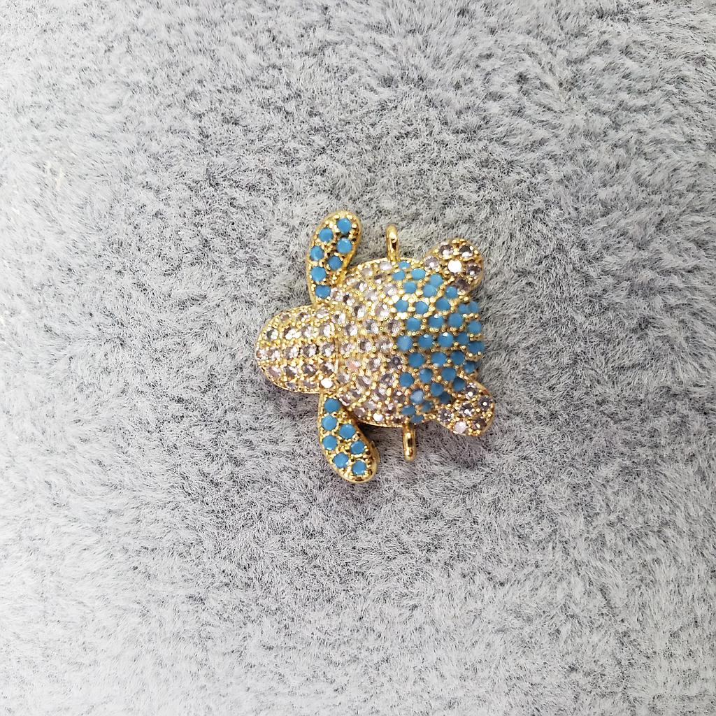 SEPARADOR MICROCIRCON DORADO 