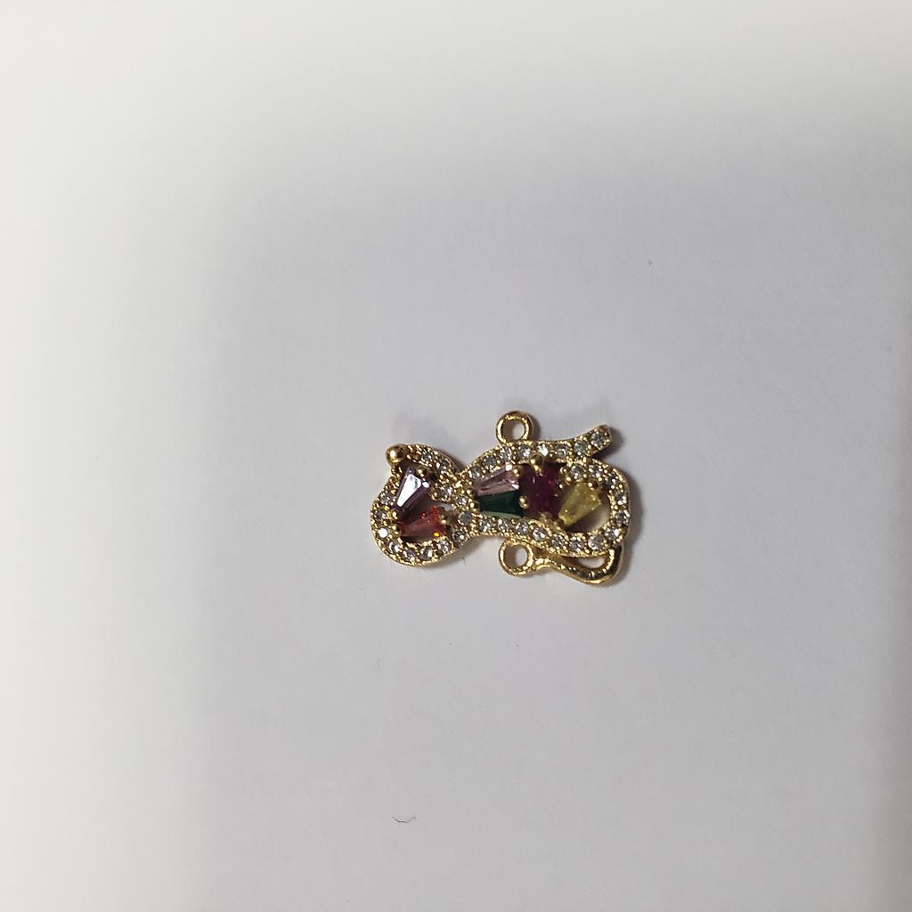 DIJE MICROCIRCON GATO