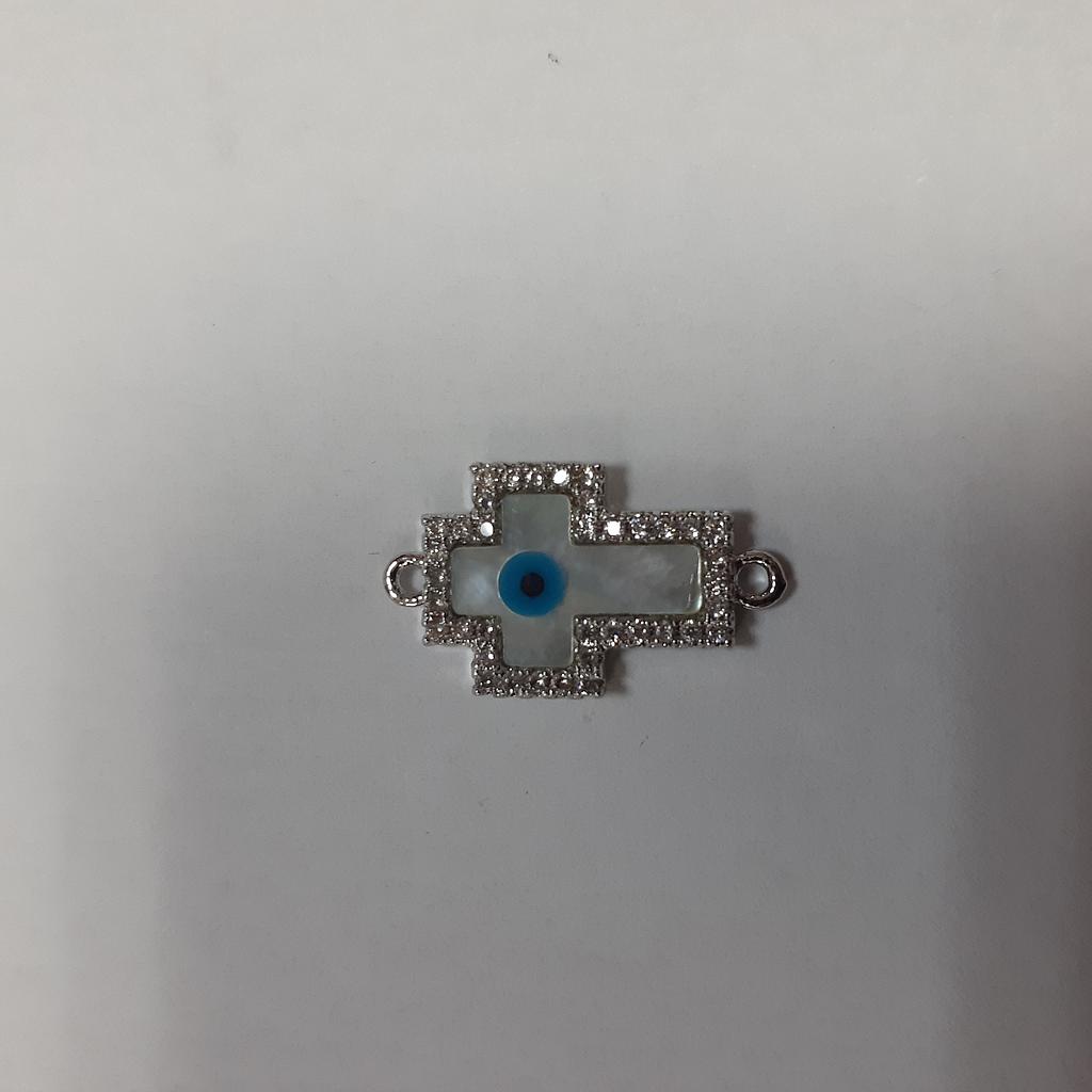 DIJE MICROCIRCON  CRUZ