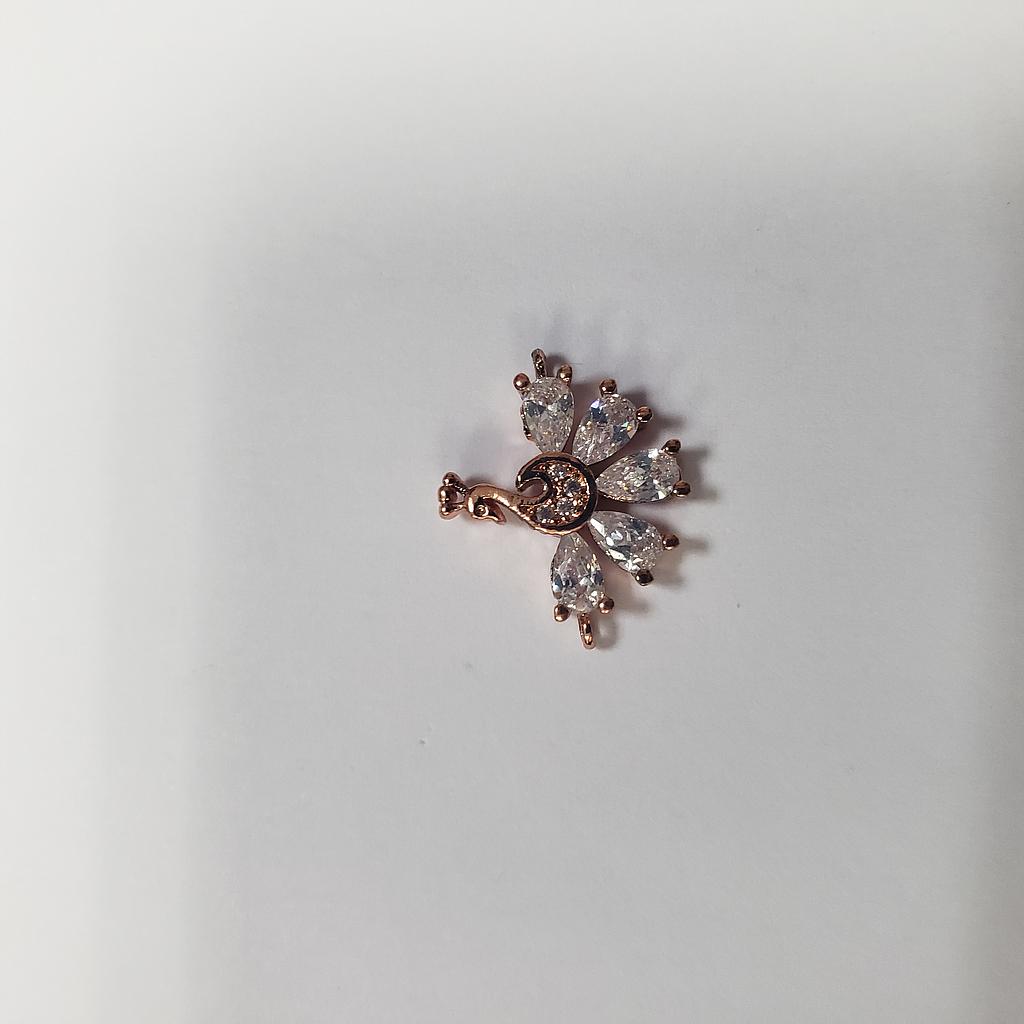 DIJE MICROCIRCON PAVO REAL