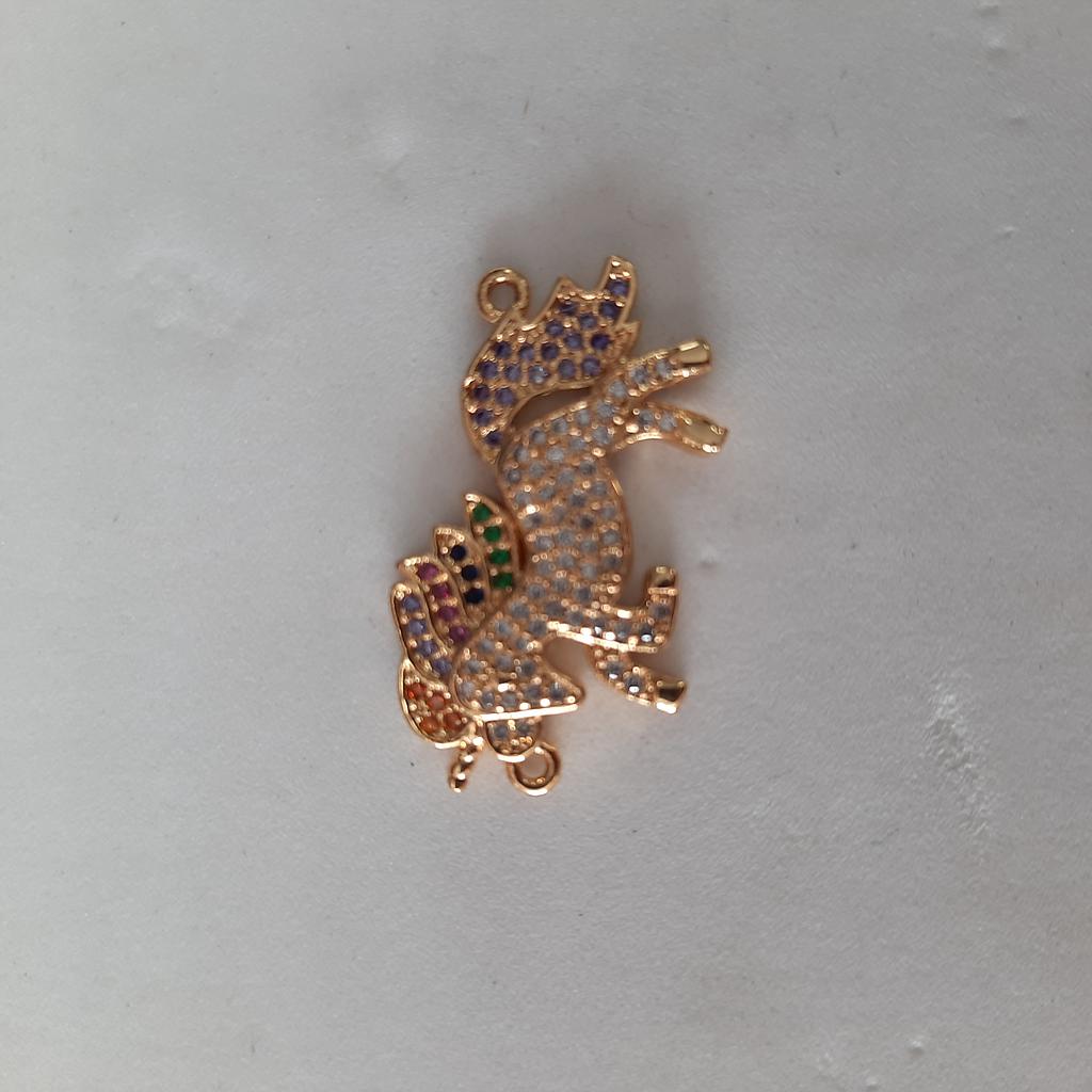 DIJE MICROCIRCON UNICORNIO