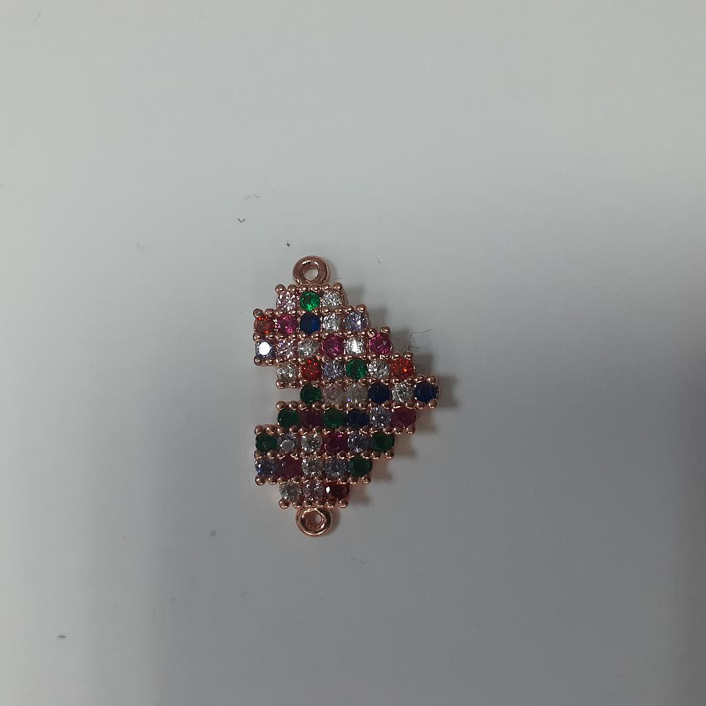 DIJE MICROCIRCON CORAZON