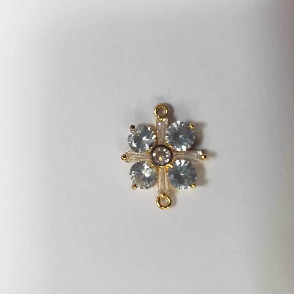 DIJE MICROCIRCON FLOR