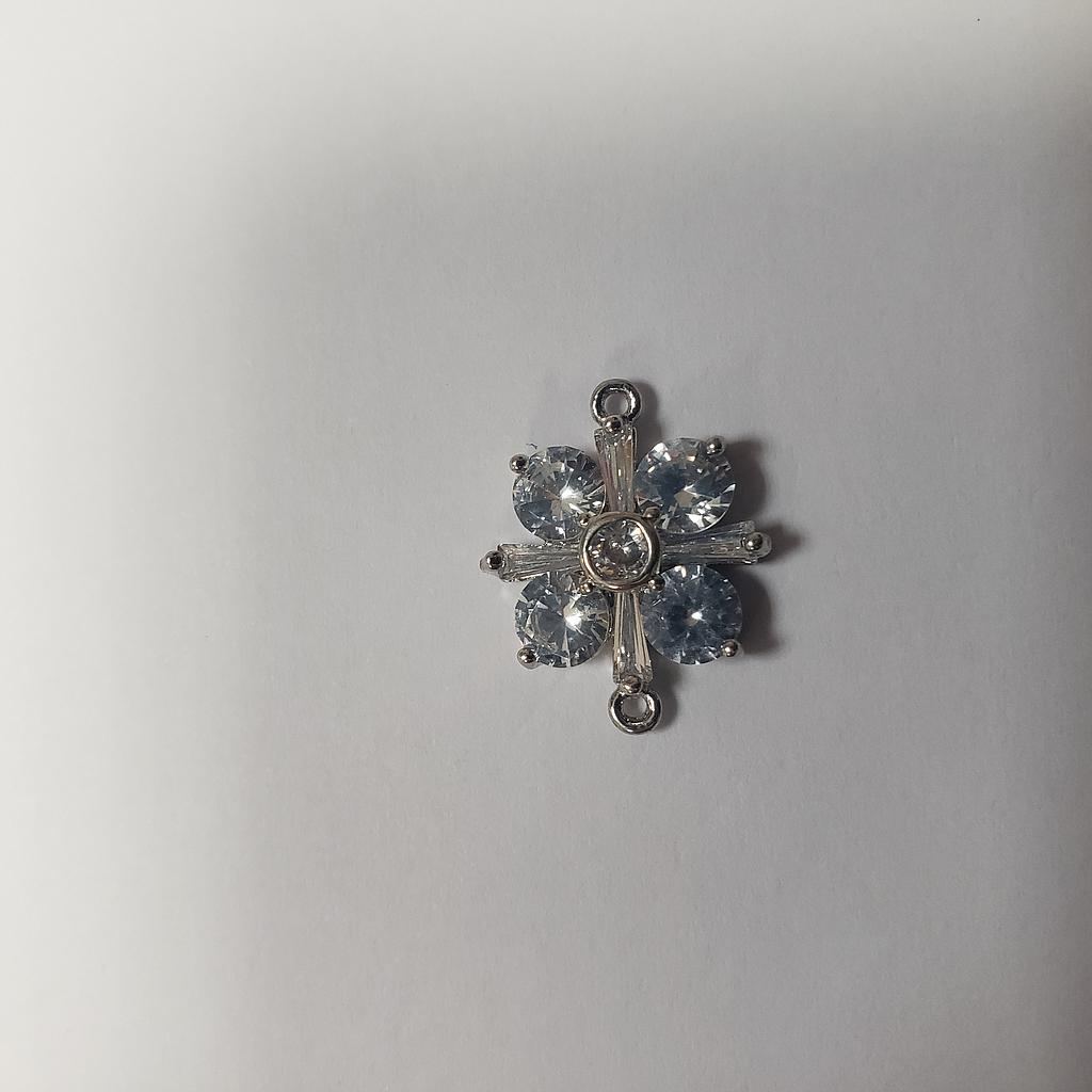 DIJE MICROCIRCON FLOR