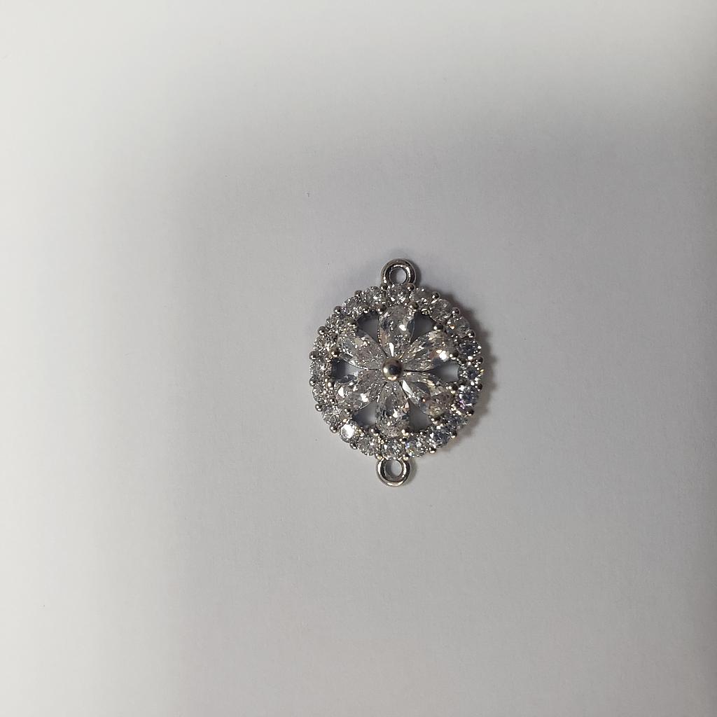 DIJE MICROCIRCON FLOR