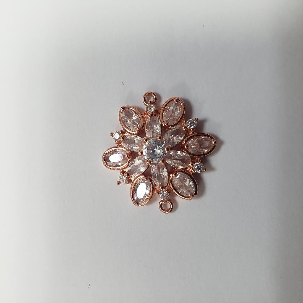 DIJE MICROCIRCON FLOR