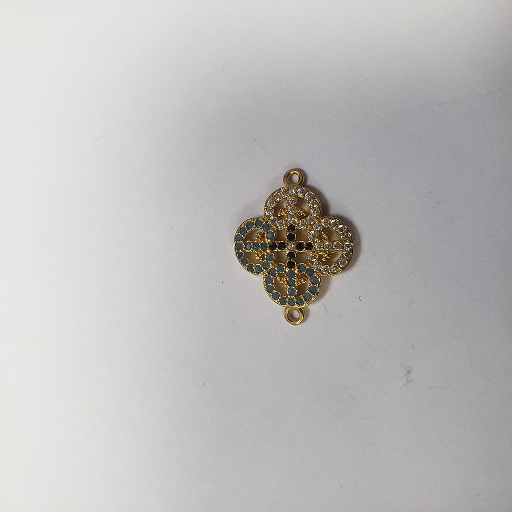 DIJE MICROCIRCON FLOR