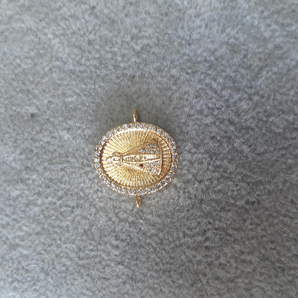 SEPARADORES MICROCIRCON DORADO VIRGEN DE SUYAPA