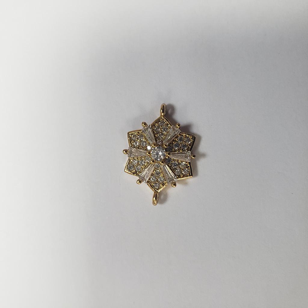 DIJE MICROCIRCON FLOR