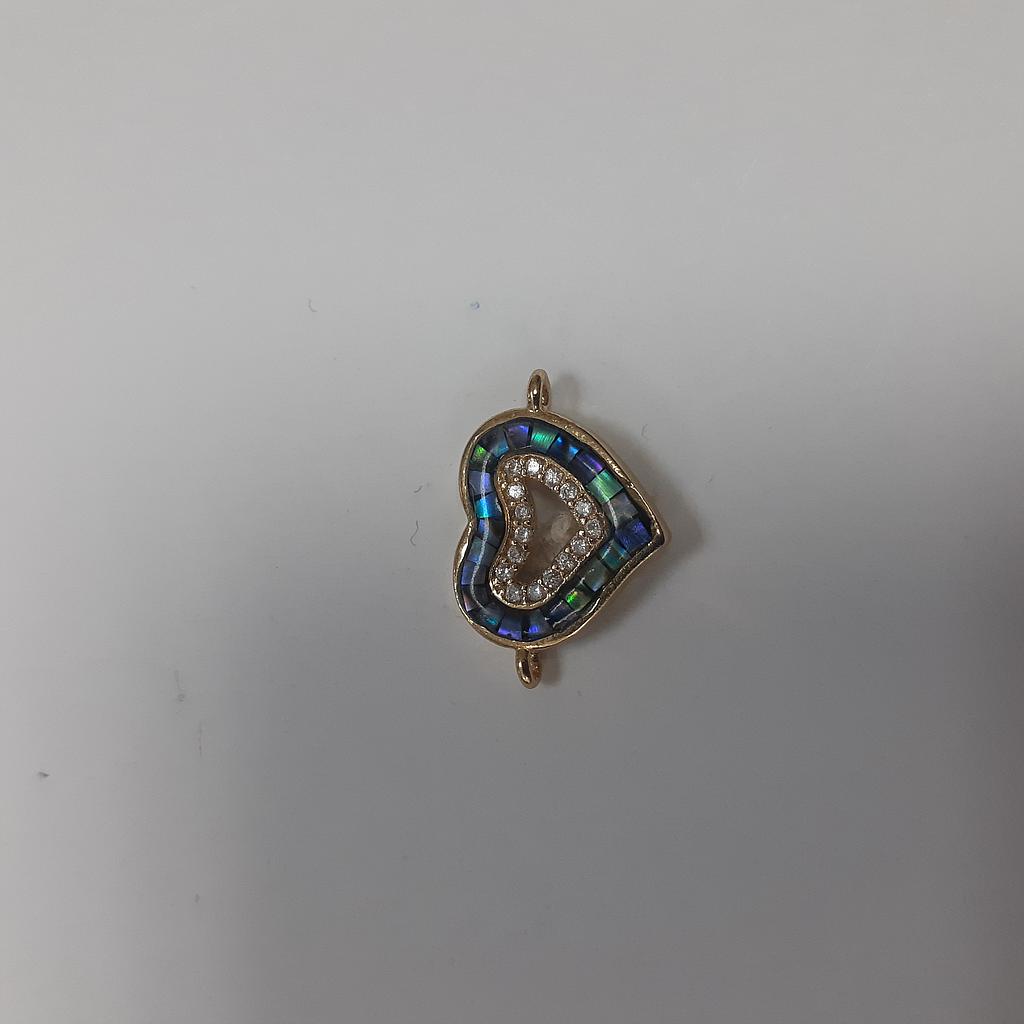 DIJE MICROCIRCON  CORAZON