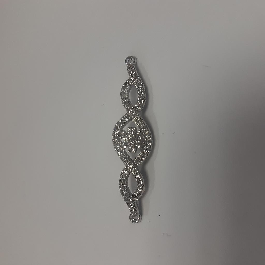 DIJE MICROCIRCON PLATEADO