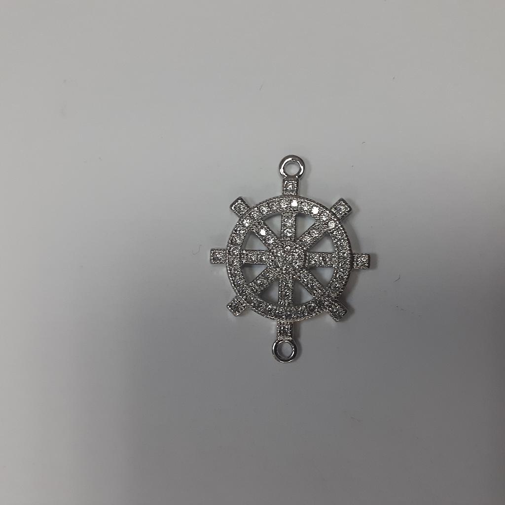 DIJE MICROCIRCON PLATEADO