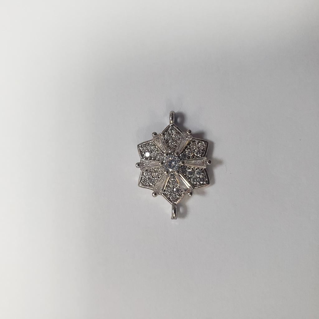 DIJE MICROCIRCON FLOR