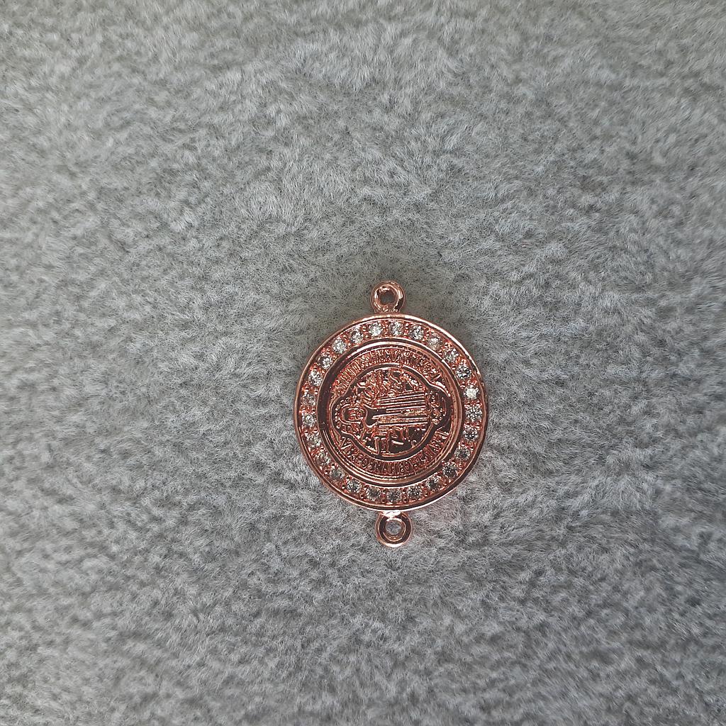 DIJE MICROCIRCON ROSADO