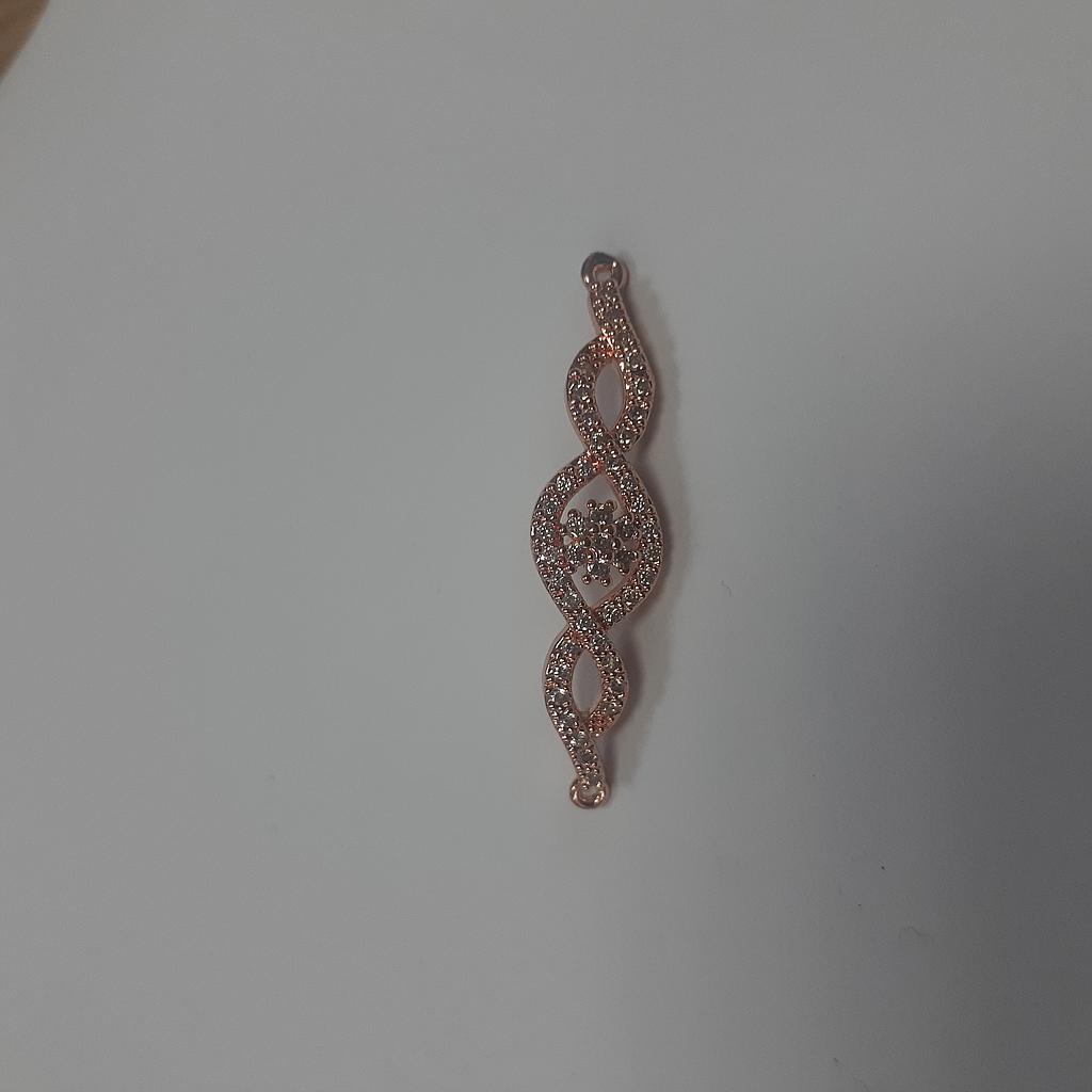 DIJE MICROCIRCON ROSADO