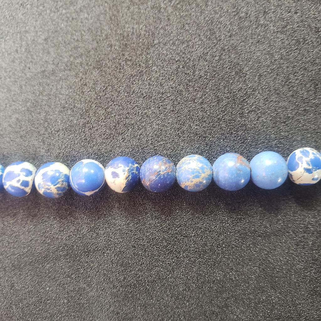 PIEDRA JASPER AZUL REY 6MM