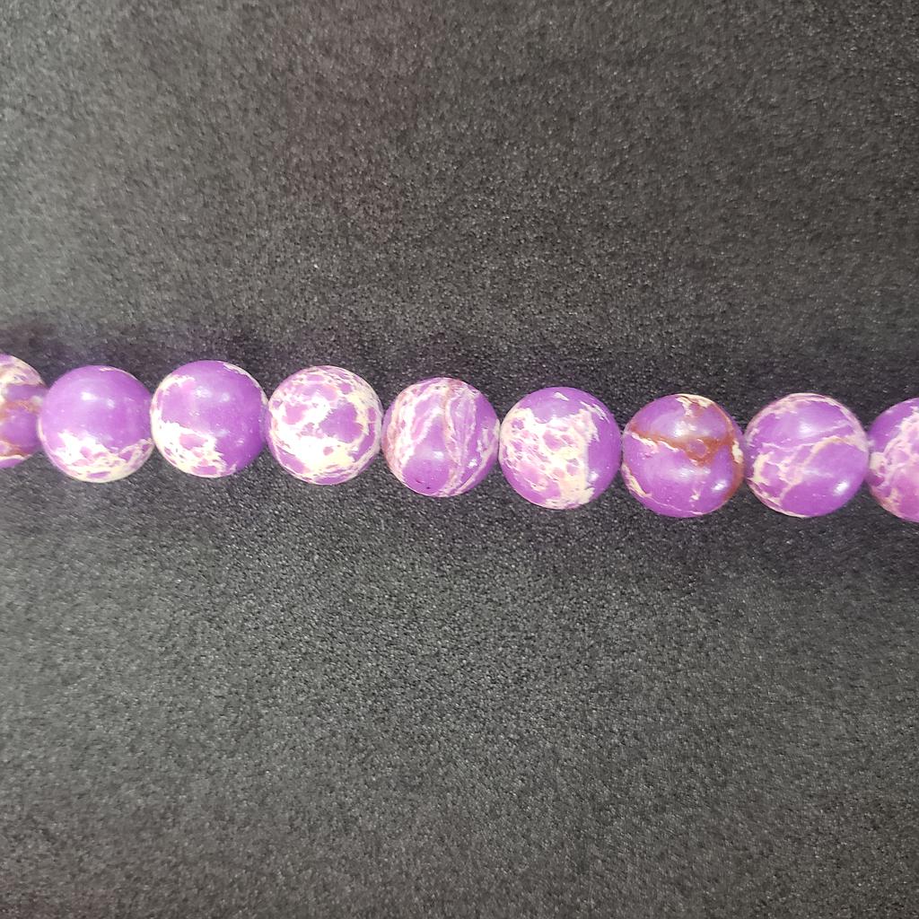 PIEDRA JASPER MORADA 8MM