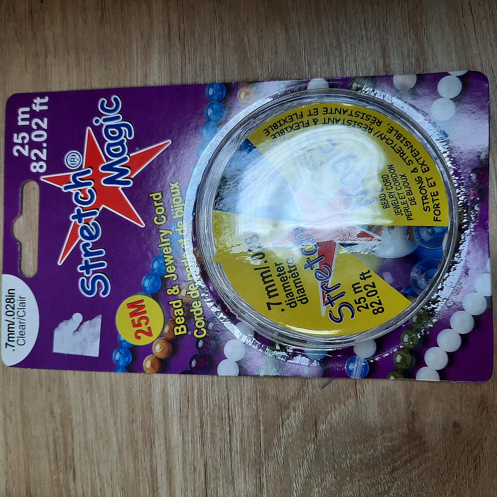 ELASTICO STRETCH MAGIC 0.7MM 25M